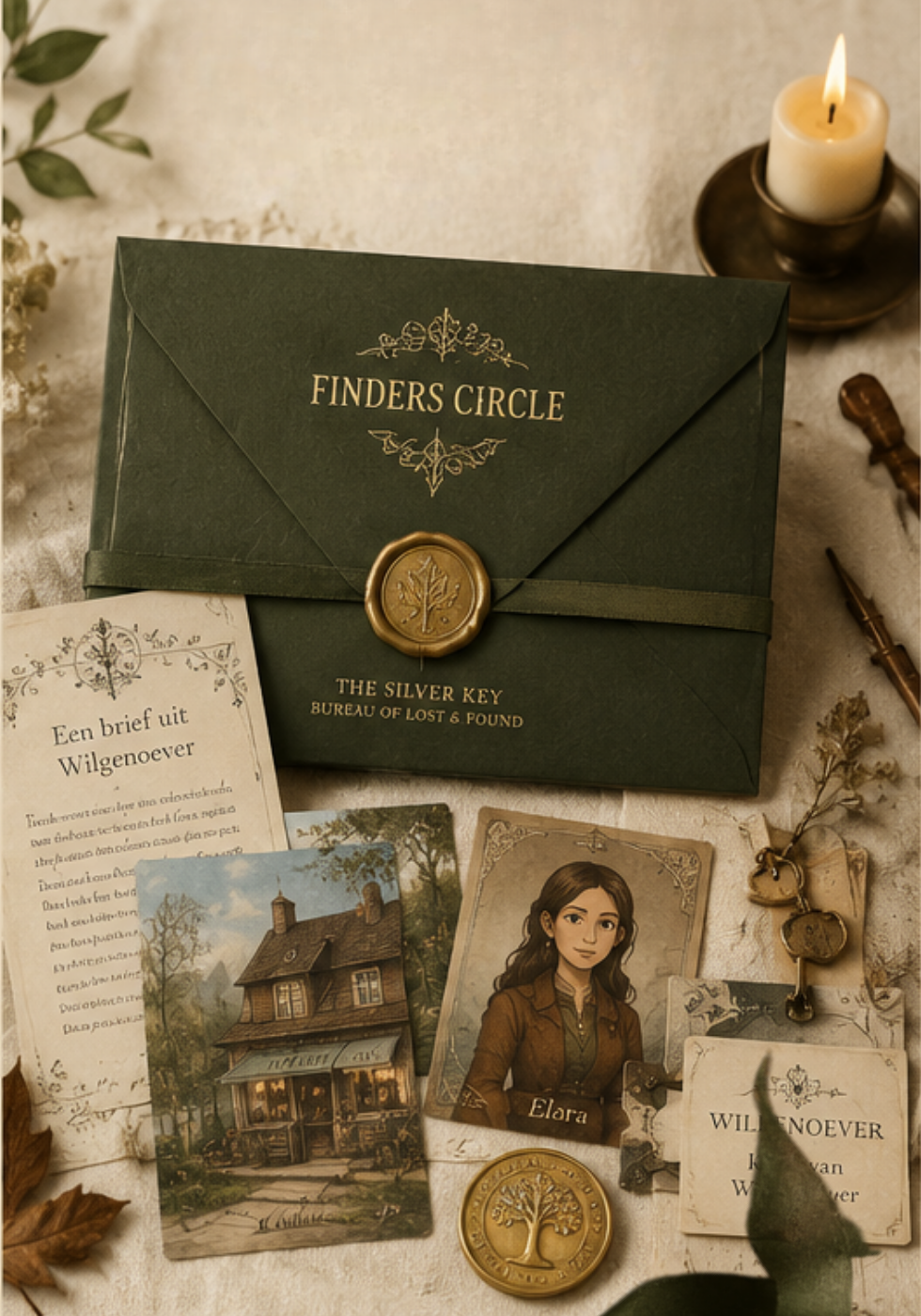 the silver key finders circle maandabonnement snailmail